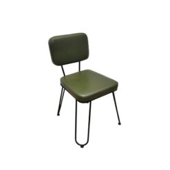 Ghế cafe chân sắt mặt nệm LASK33