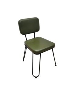Ghế cafe chân sắt mặt nệm LASK33