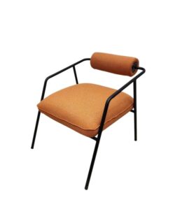 Ghế cafe chân sắt mặt nệm LASK31