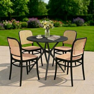Bộ Bàn Ghế Cafe 4 Ghế Đẹp Hiện Đại BBCF159