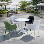 bo ban ghe cafe nhua tron 4 ghe nhua duc dep BBCF153 5