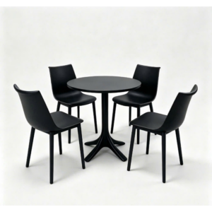 Bộ Bàn Ghế Cafe Nhựa Đúc 4 Ghế 3000c 1 Bàn 3055